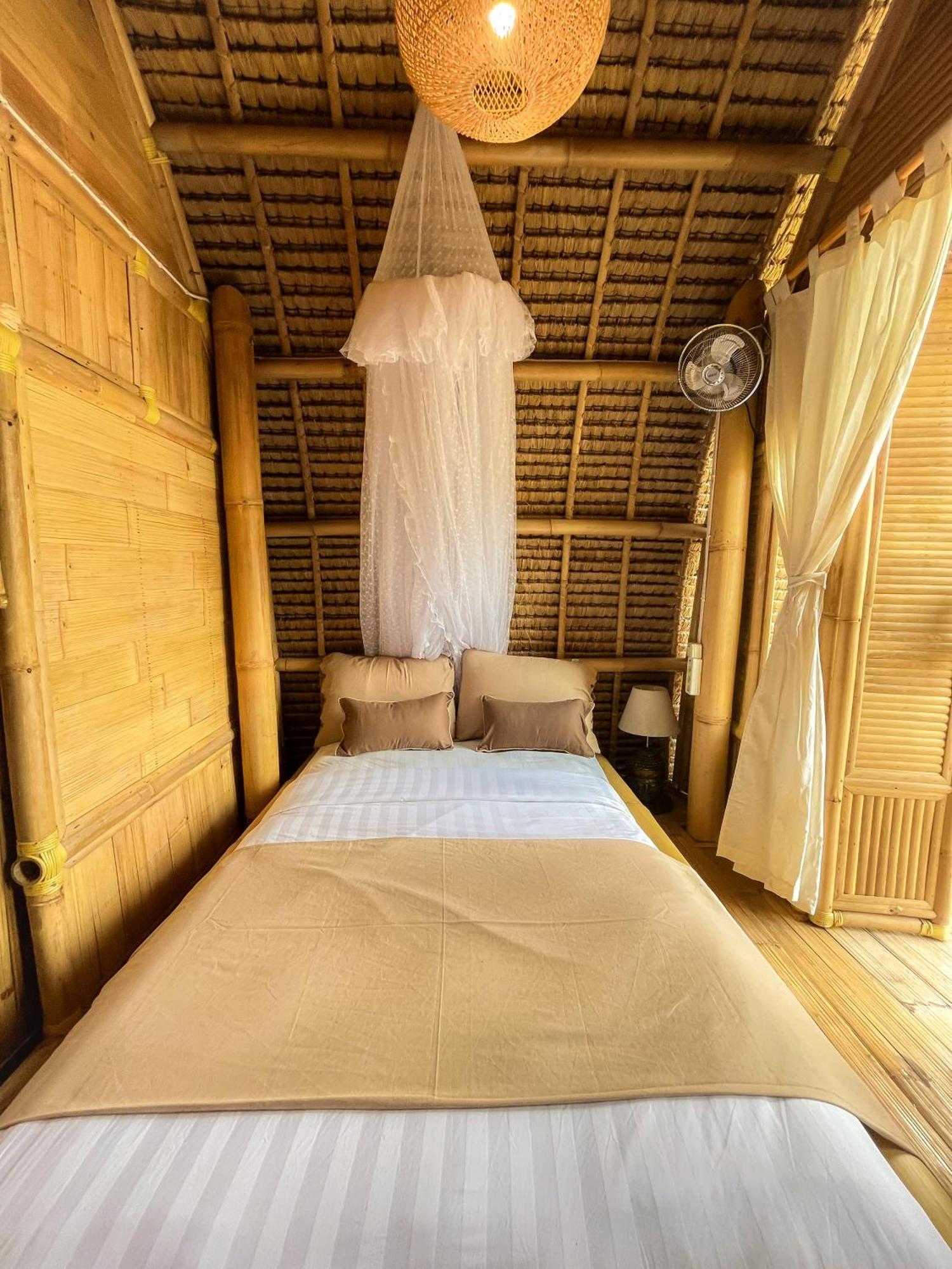 Kawig Bamboo House - Ricefield View, Eco Bamboo Home Tampaksiring Dış mekan fotoğraf
