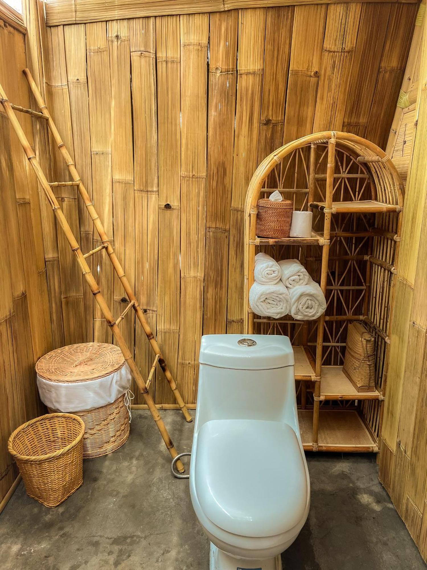 Kawig Bamboo House - Ricefield View, Eco Bamboo Home Tampaksiring Dış mekan fotoğraf