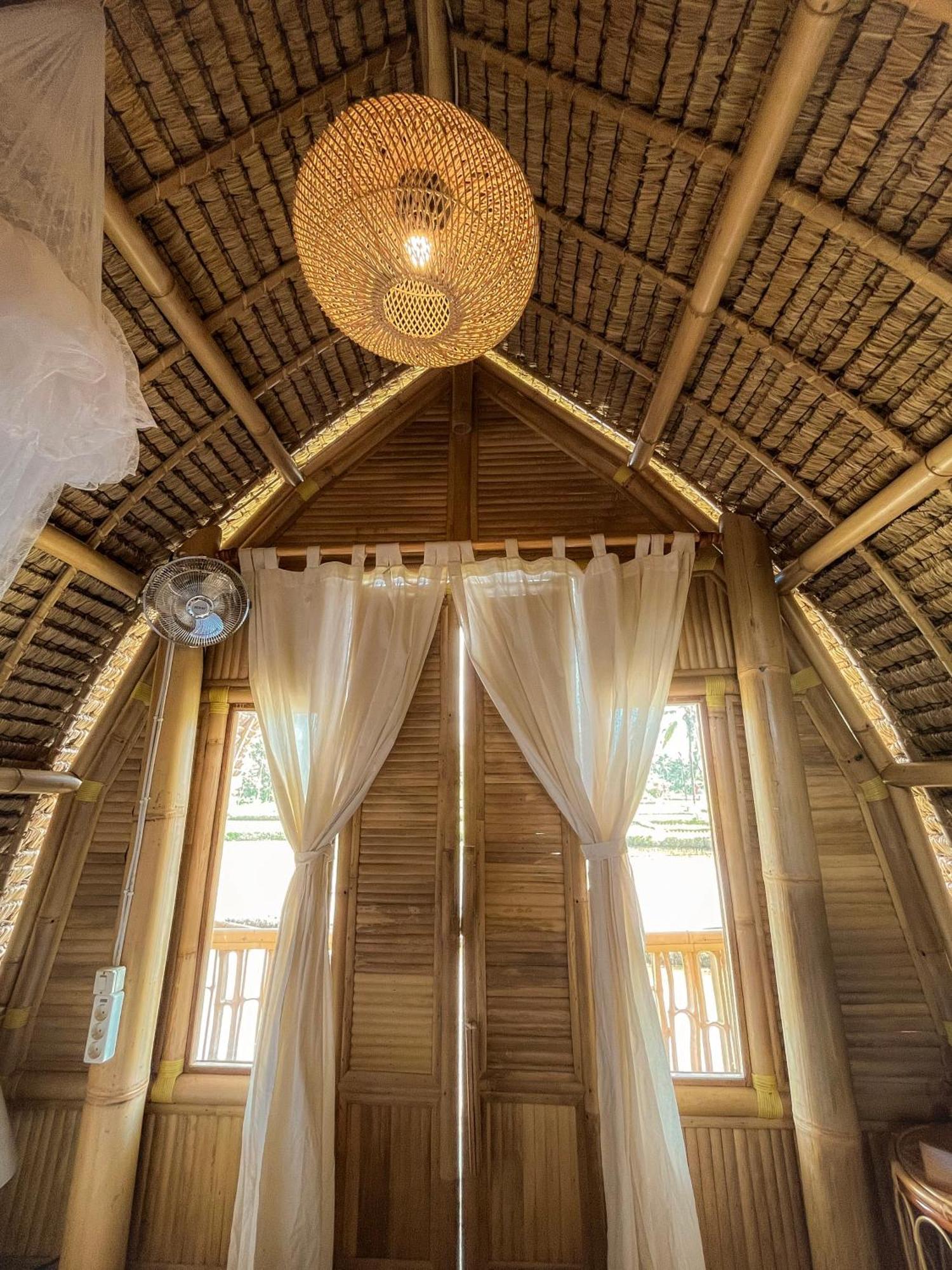 Kawig Bamboo House - Ricefield View, Eco Bamboo Home Tampaksiring Dış mekan fotoğraf