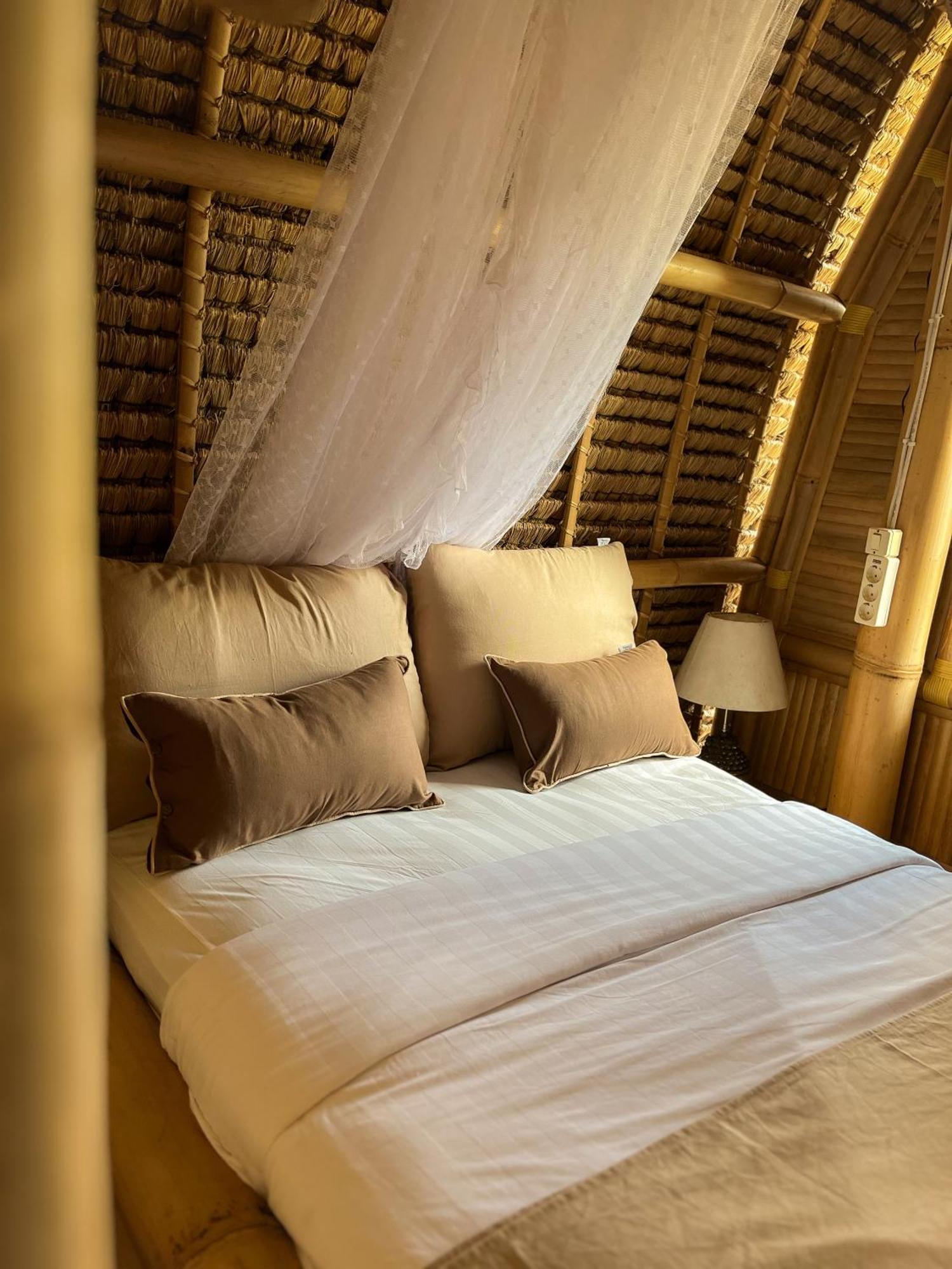 Kawig Bamboo House - Ricefield View, Eco Bamboo Home Tampaksiring Dış mekan fotoğraf