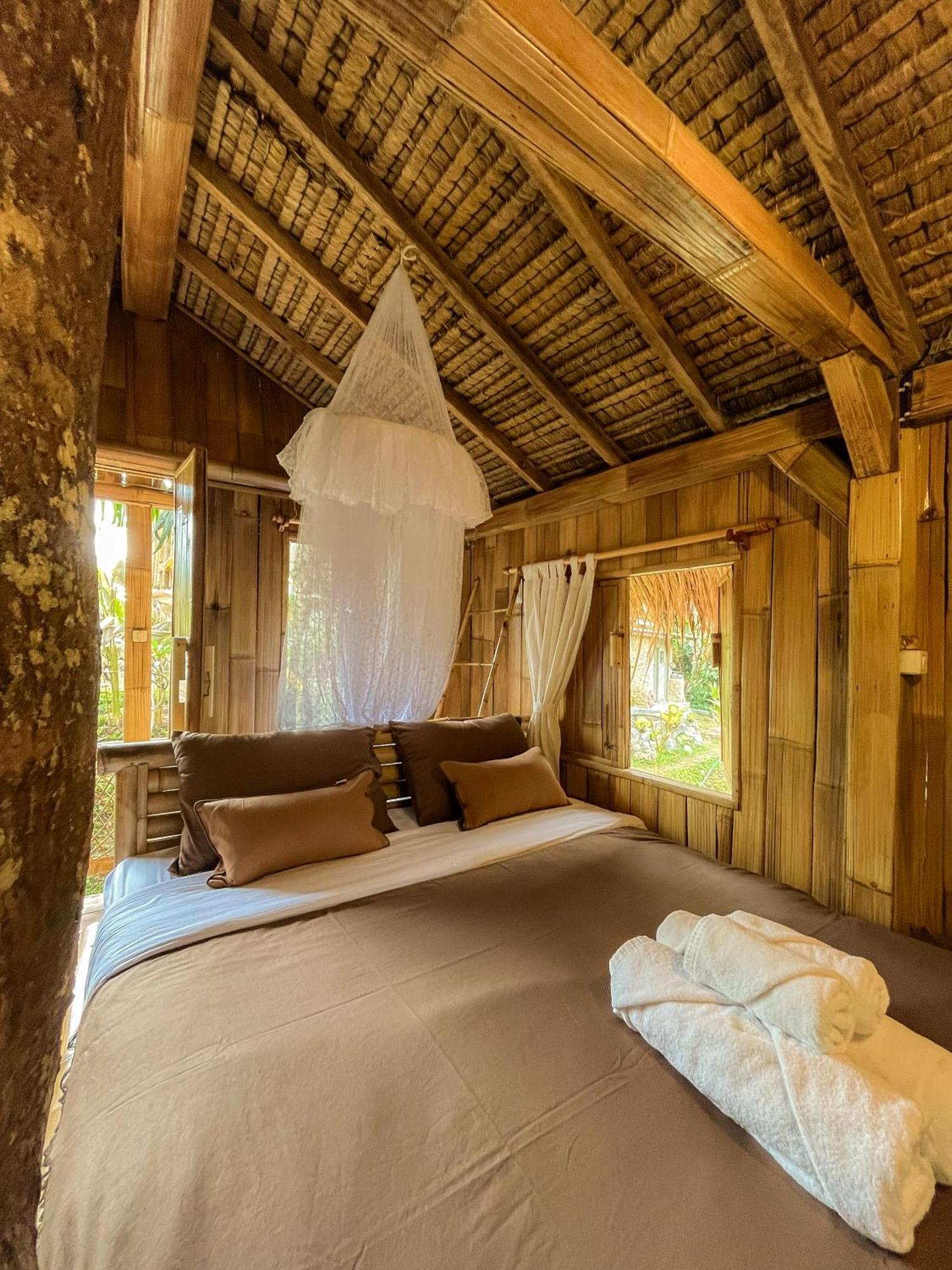 Kawig Bamboo House - Ricefield View, Eco Bamboo Home Tampaksiring Dış mekan fotoğraf