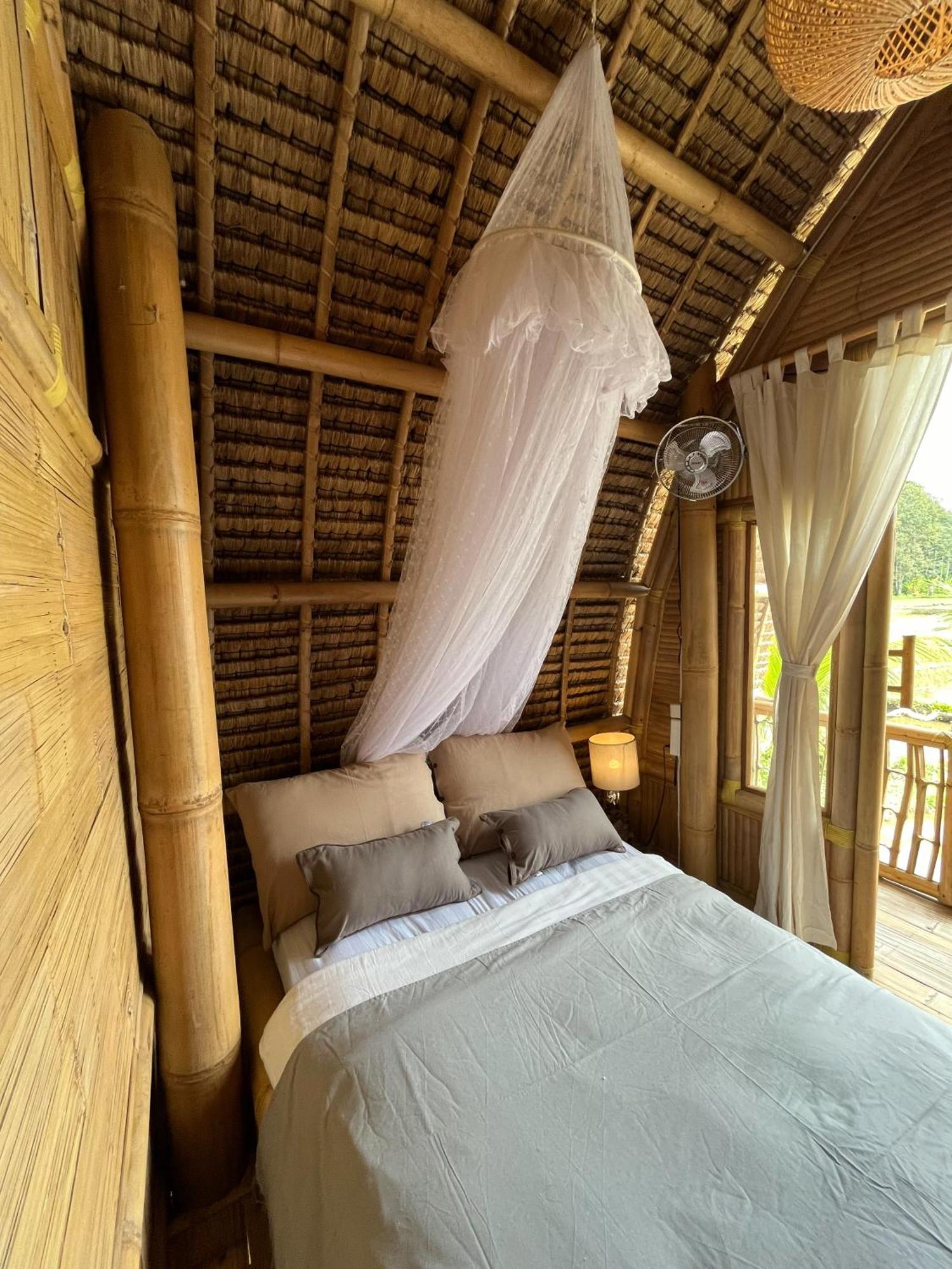 Kawig Bamboo House - Ricefield View, Eco Bamboo Home Tampaksiring Dış mekan fotoğraf