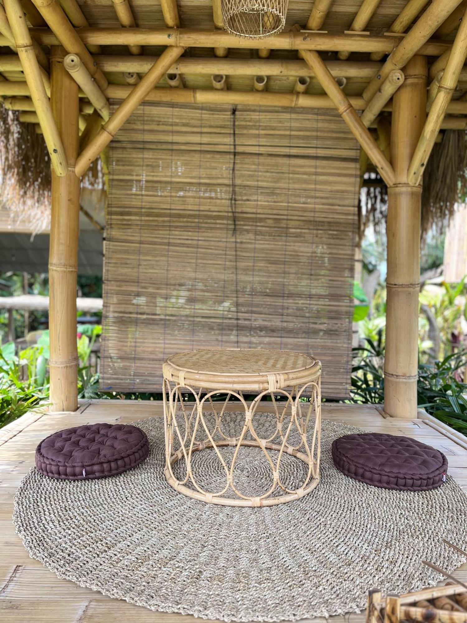 Kawig Bamboo House - Ricefield View, Eco Bamboo Home Tampaksiring Dış mekan fotoğraf