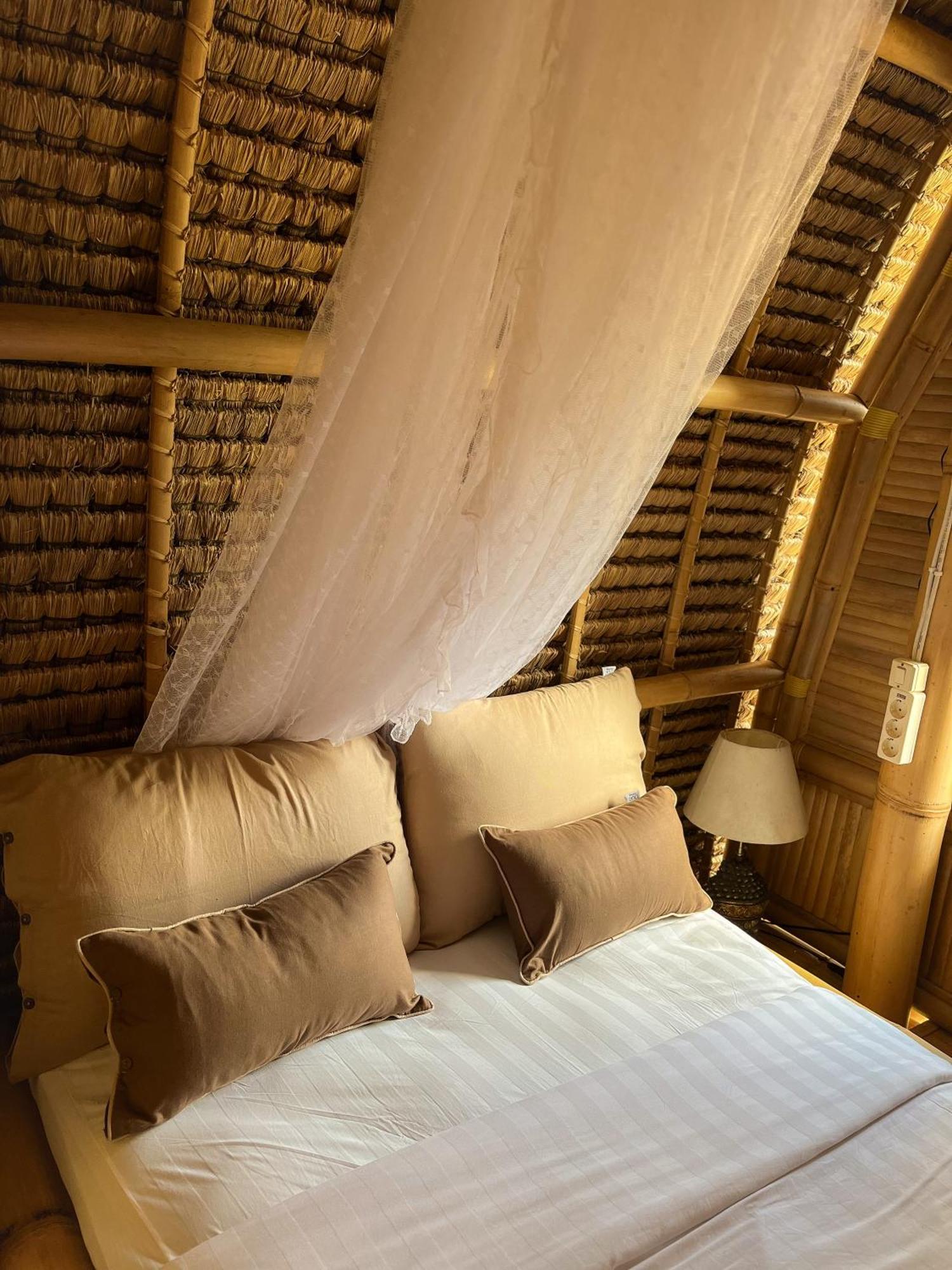 Kawig Bamboo House - Ricefield View, Eco Bamboo Home Tampaksiring Dış mekan fotoğraf