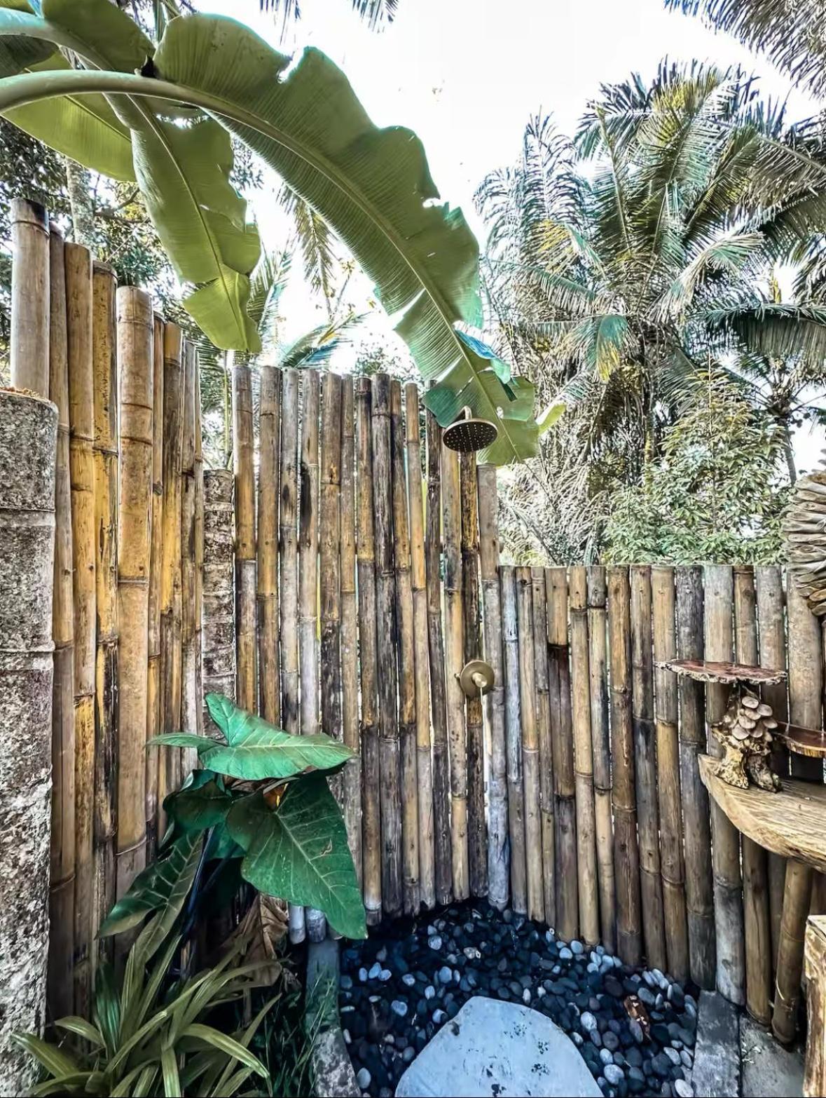 Kawig Bamboo House - Ricefield View, Eco Bamboo Home Tampaksiring Dış mekan fotoğraf