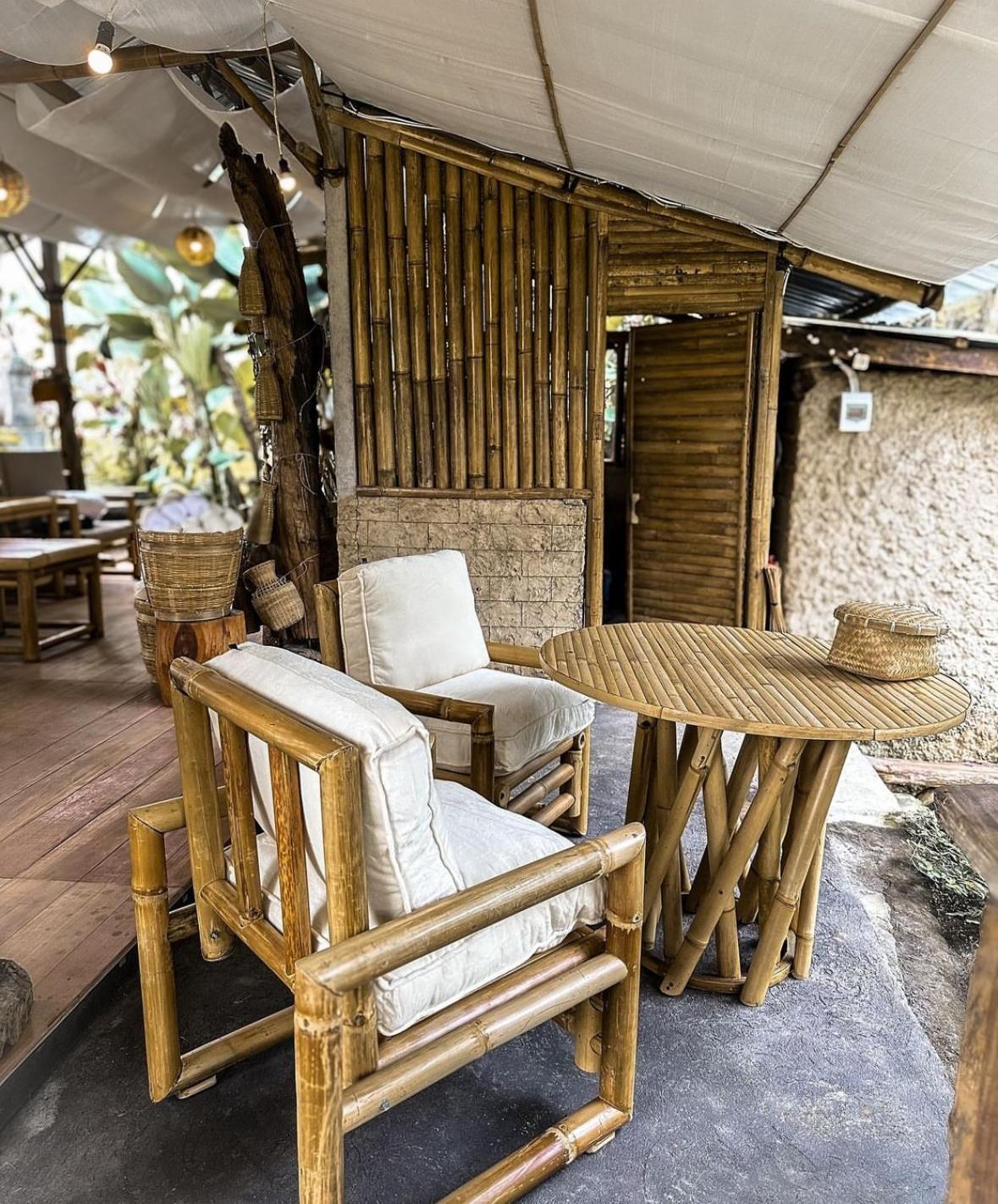 Kawig Bamboo House - Ricefield View, Eco Bamboo Home Tampaksiring Dış mekan fotoğraf